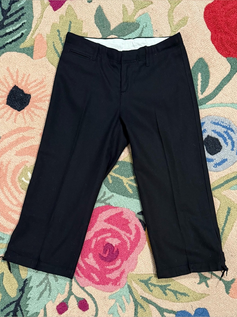 Gap Wool Black cropped pant, size 4
